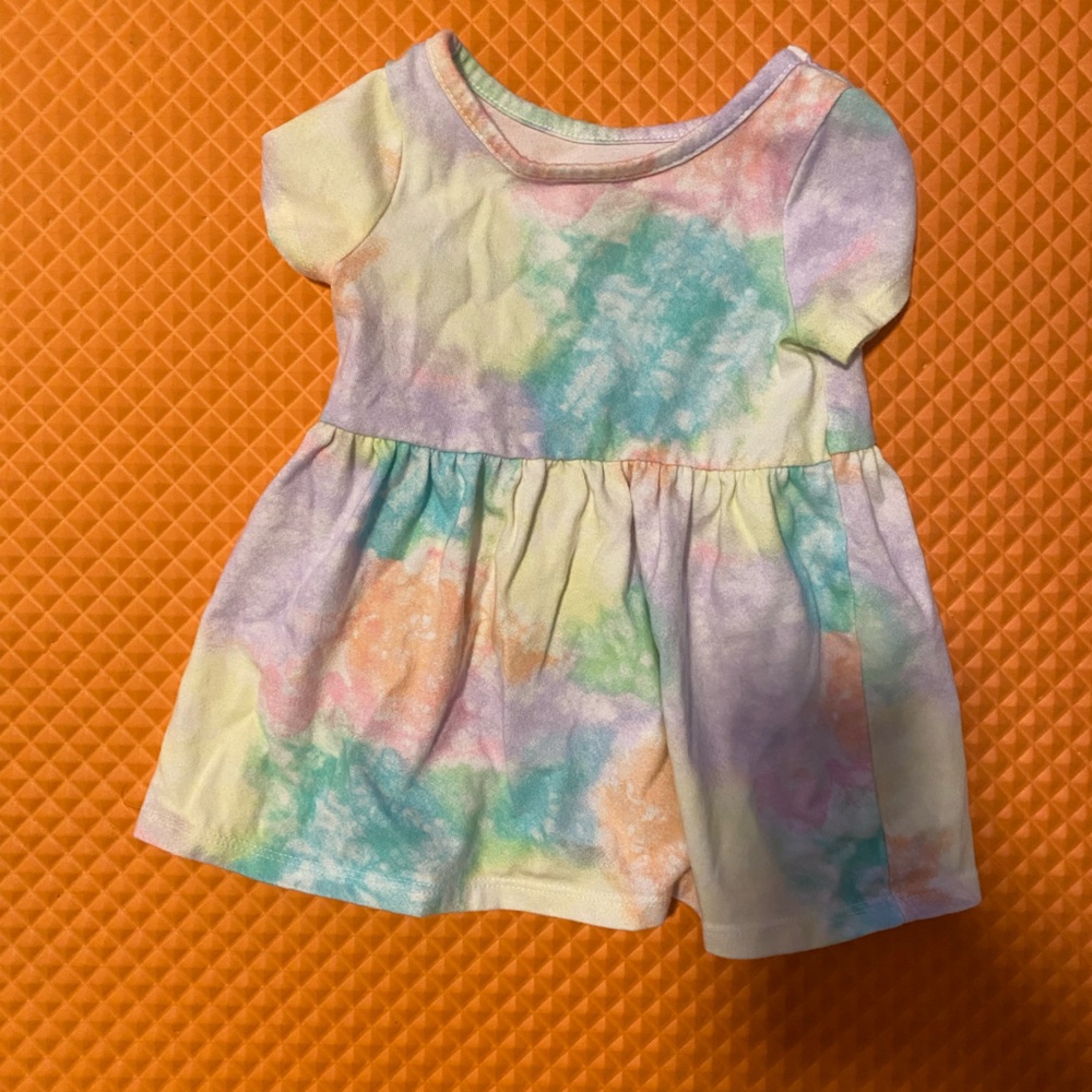 Colorful Tie-Dye Baby dress
